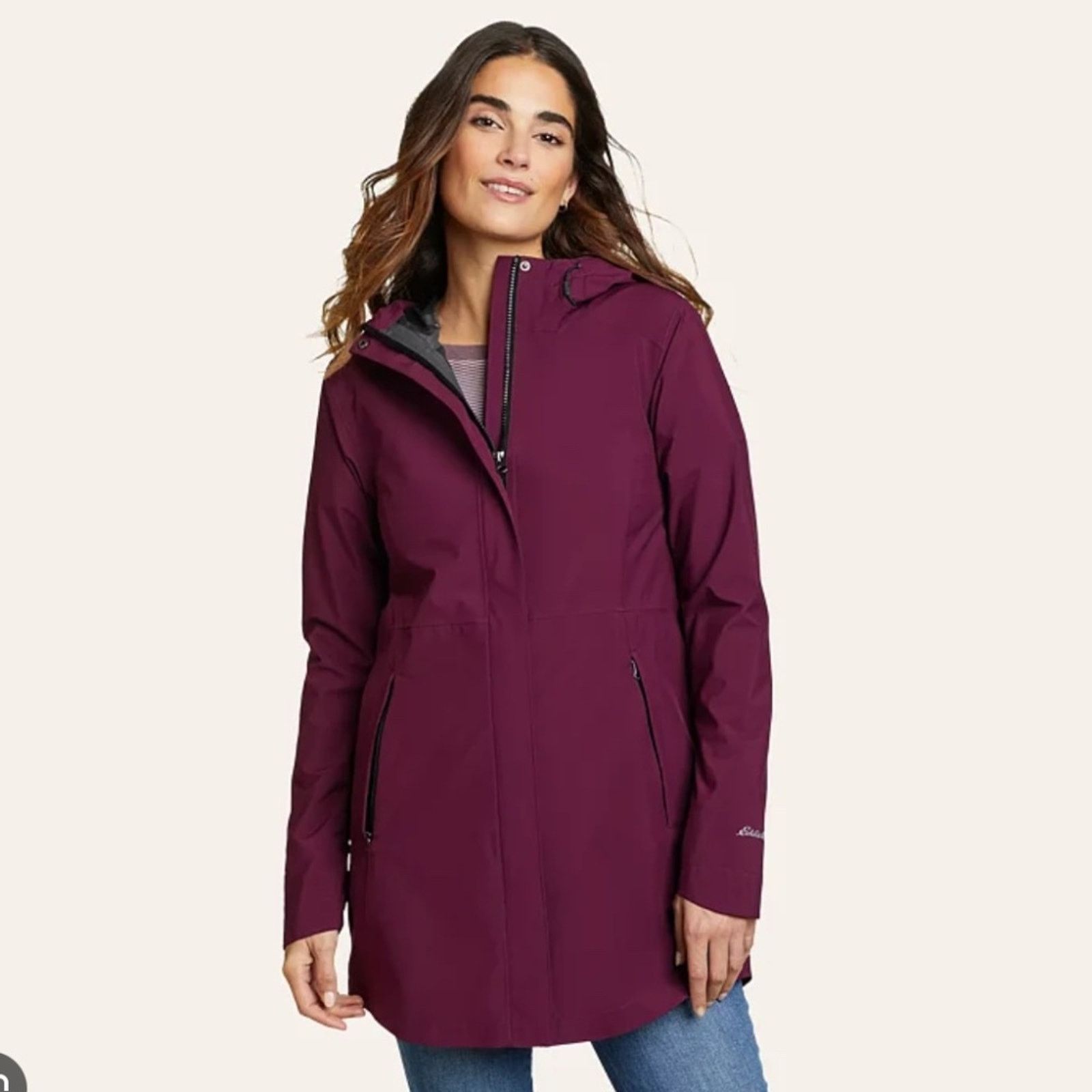 Eddie Bauer Eddie Bauer Hooded Soft Outer Shell Parka Jacket - Medium Size M / US 6-8 / IT 42-44 - 1 Thumbnail