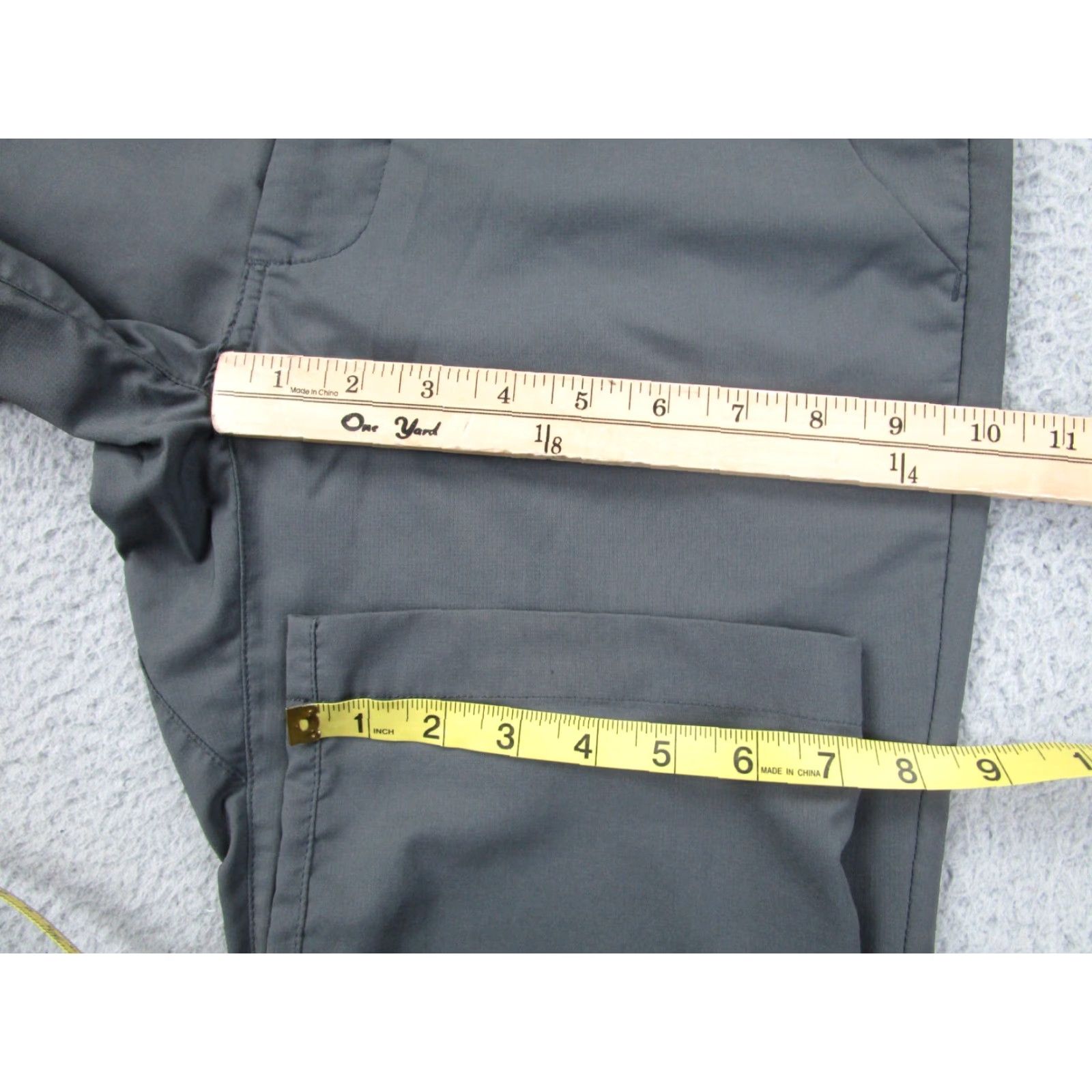 Vintage Betabrand Pants Mens 30x32 Gray Tech Lightweight Work Casual Daily Size US 30 / EU 46 - 7 Thumbnail