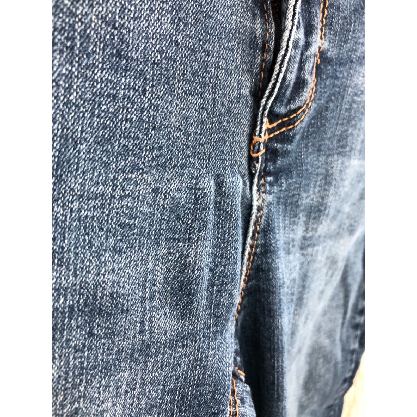 Vintage d.jean Skinny Jeans Womens Size 4 Medium Wash Blue FLAW Size 27" / US 4 / IT 40 - 5 Thumbnail