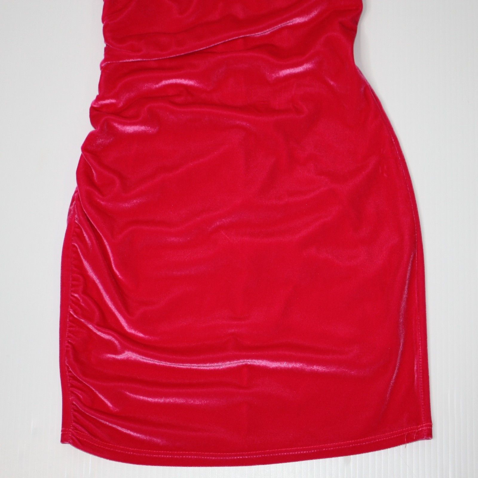 Other Lucy in the Sky Louella One Shoulder Velvet Dress Size XS / US 0-2 / IT 36-38 - 11 Thumbnail