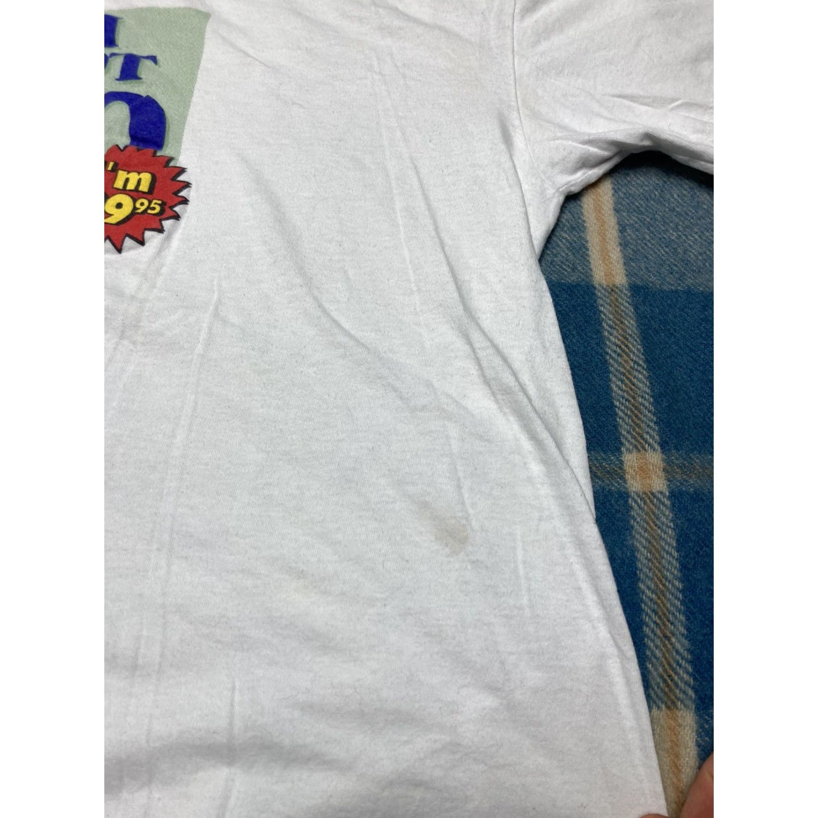 Vintage VINTAGE 90s T-SHIRT I’m not 40 funny joke age on sale L XL Caribbean dream Mens White T-Shirt Dream Funny Caribbean dream Size US L / EU 52-54 / 3 - 3 Thumbnail