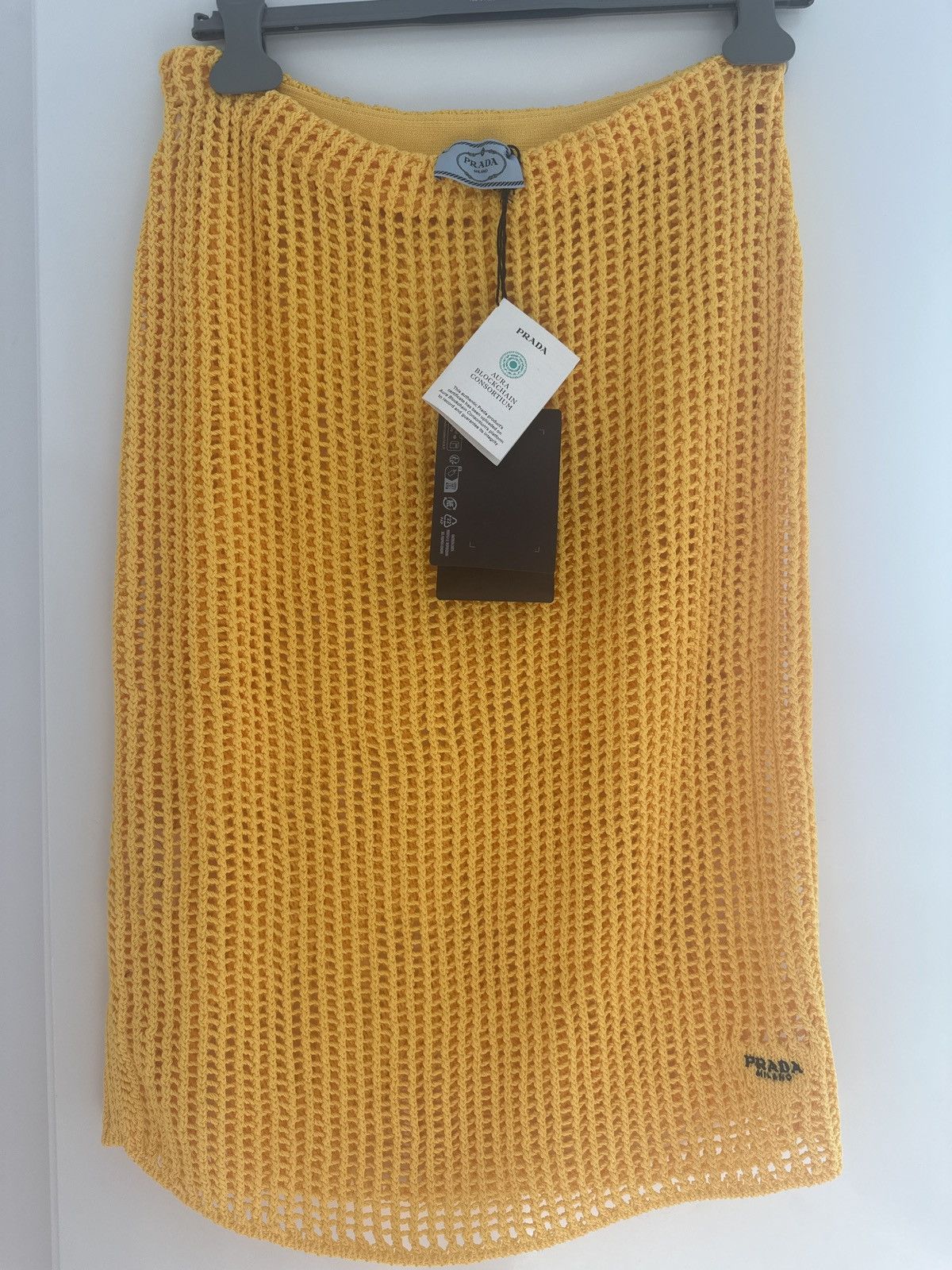 Prada Prada Raf Simons Iconic Crochet Skirt Size 30" / US 8 / IT 44 - 2 Thumbnail