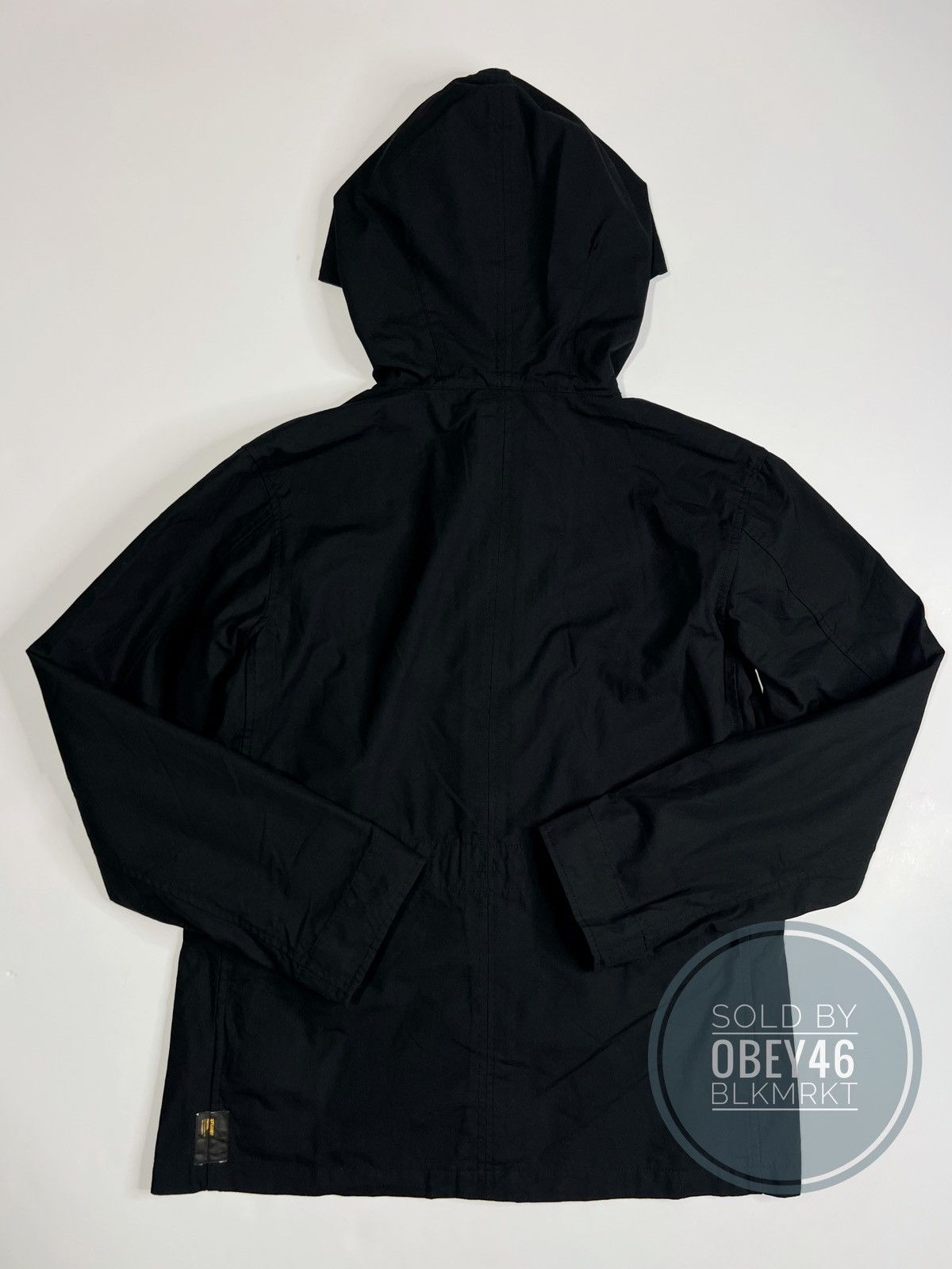 Stussy Vintage Stussy Hooded Remix Parka Jacket Black Size US M / EU 48-50 / 2 - 3 Thumbnail