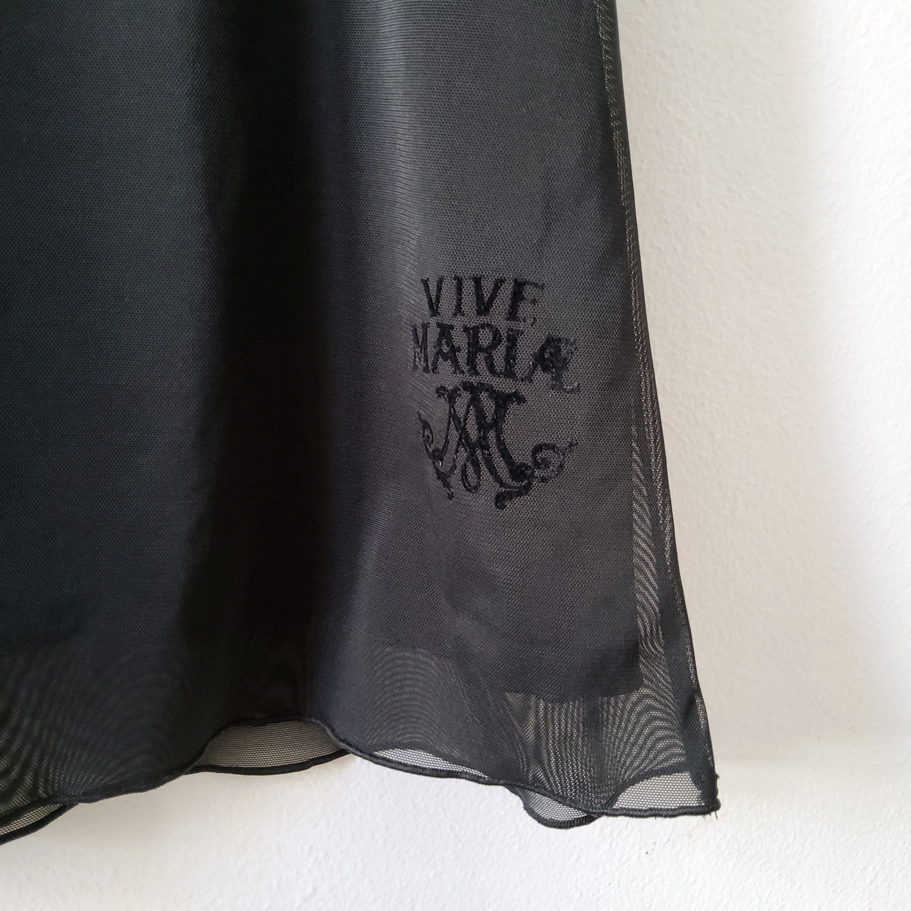 Other Vive Maria vintage y2k coquette goth slip midi dress Size M / US 6-8 / IT 42-44 - 4 Thumbnail