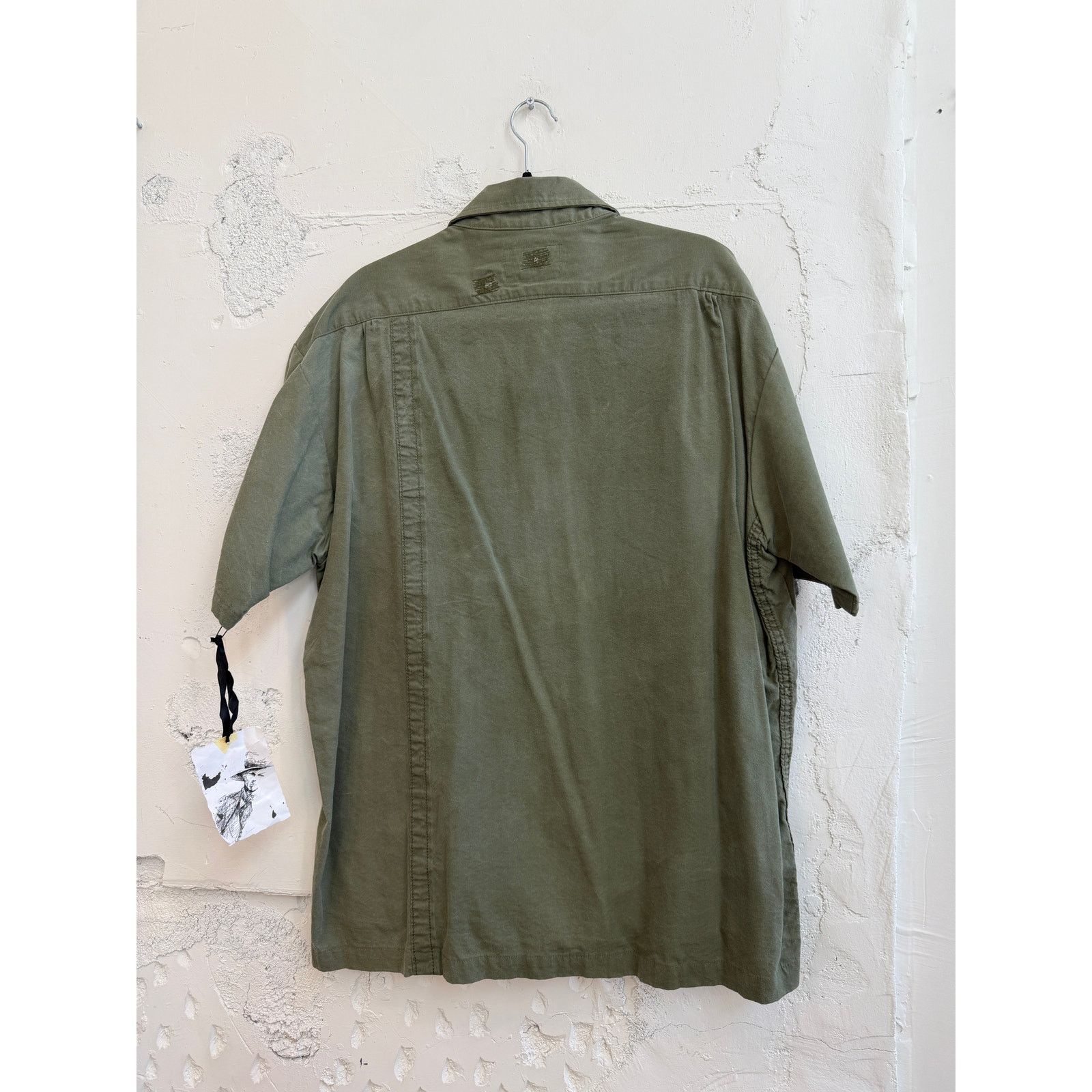 Greg Lauren Greg Lauren SAMPLE Army Tent Short Sleeve Studio Shirt Size US L / EU 52-54 / 3 - 3 Thumbnail