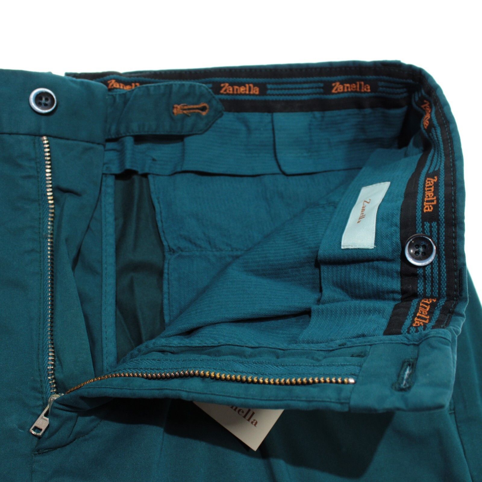 Zanella Zanella New with tags Chino Size 34 US In Blue Size US 34 / EU 50 - 3 Thumbnail