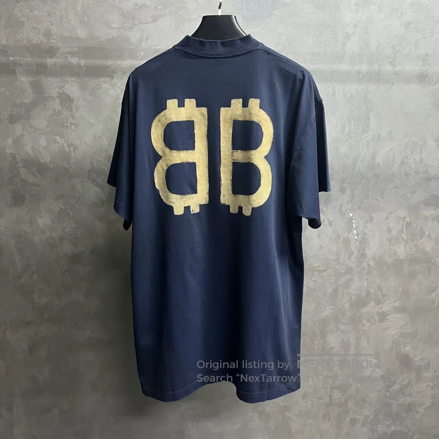 Louis Vuitton Louis Vuitton Blue letter-print round-neck short-sleeve T- Size US M / EU 48-50 / 2 - 5 Thumbnail