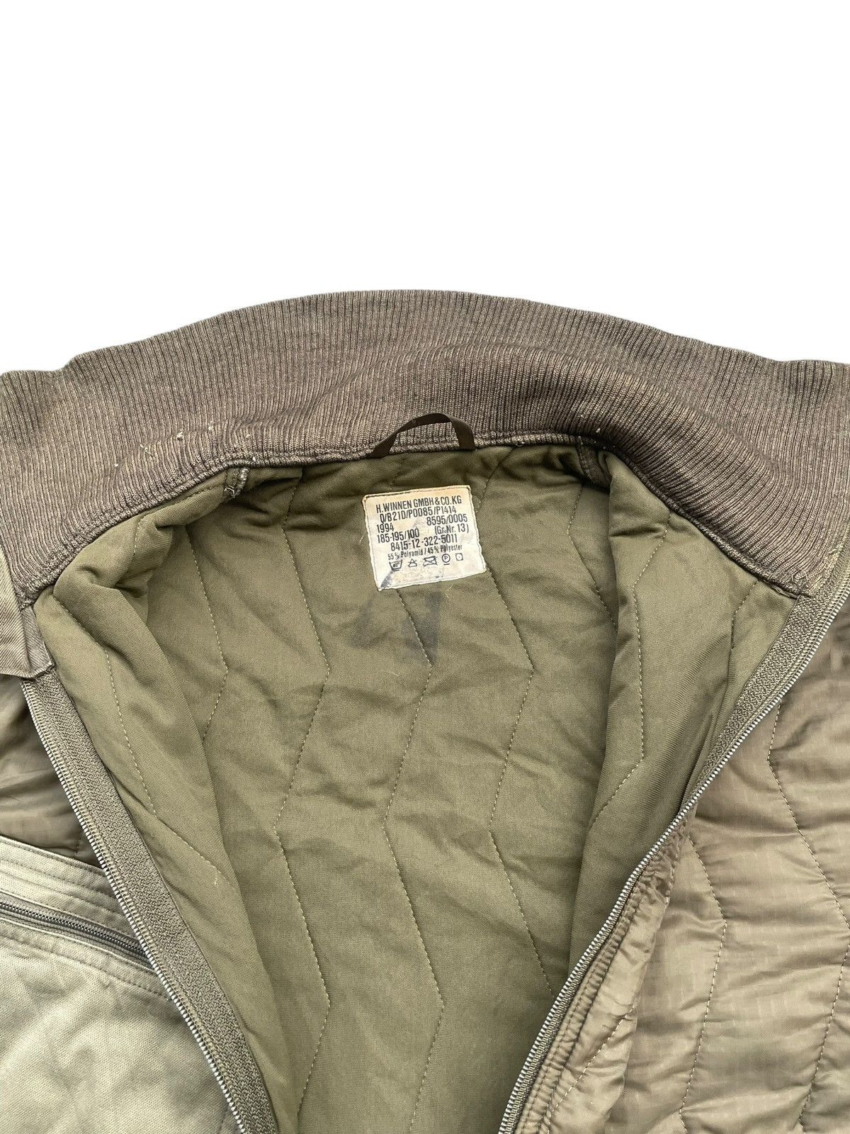 Vintage Vintage 1994 H.Winnen GMBH Quilted Jacket Size US XL / EU 56 / 4 - 7 Thumbnail