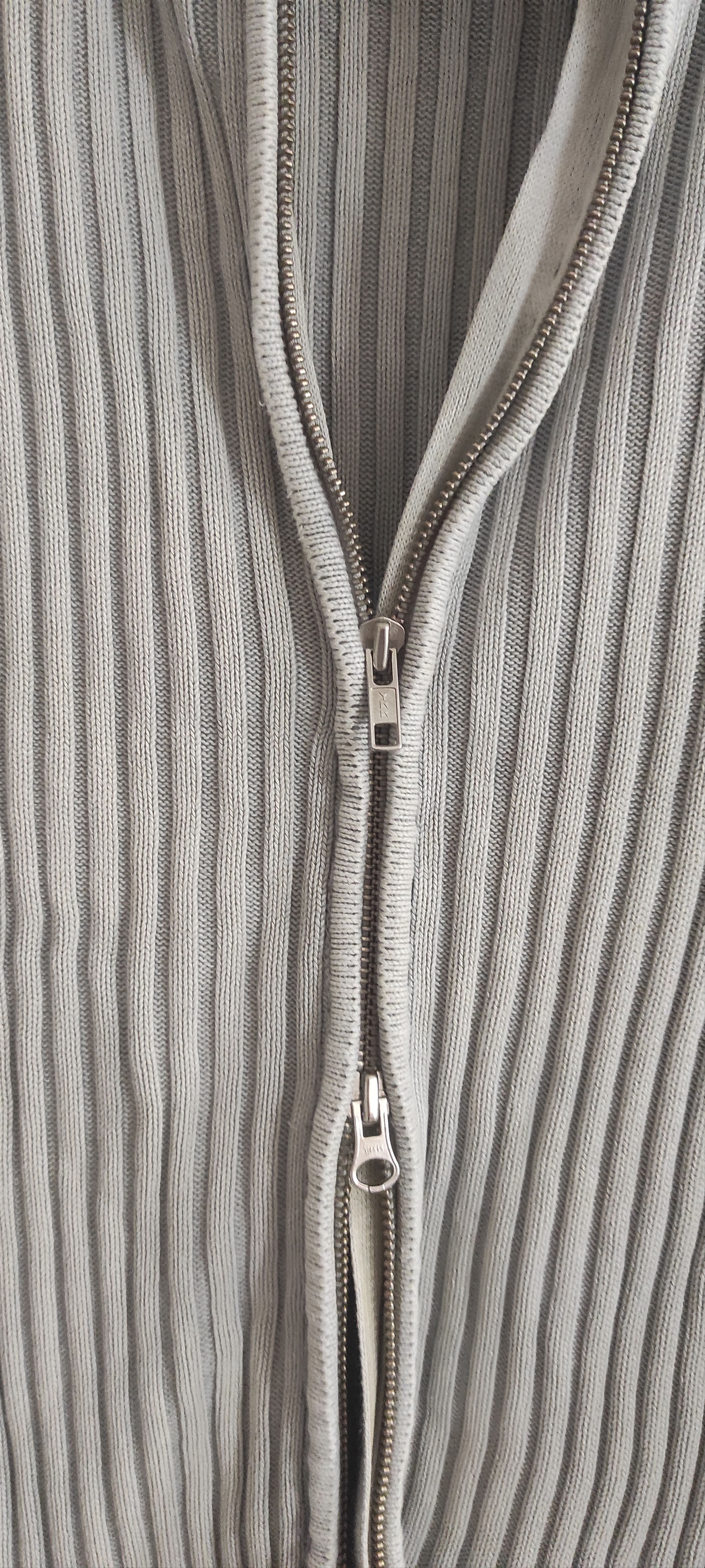Marlboro Marlboro Classic Y2K Knit Rib Striped Zip Up Sweater Size US M / EU 48-50 / 2 - 9 Thumbnail