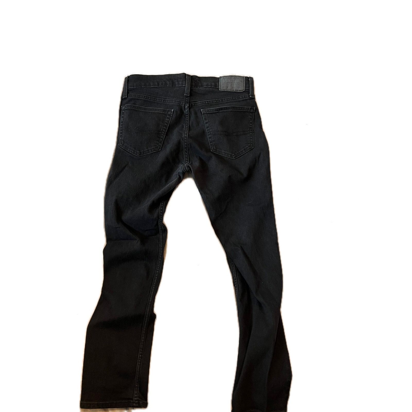 Levi's Levi's Signature Black Slim Jeans 33x30 Size US 30 / EU 46 - 2 Thumbnail