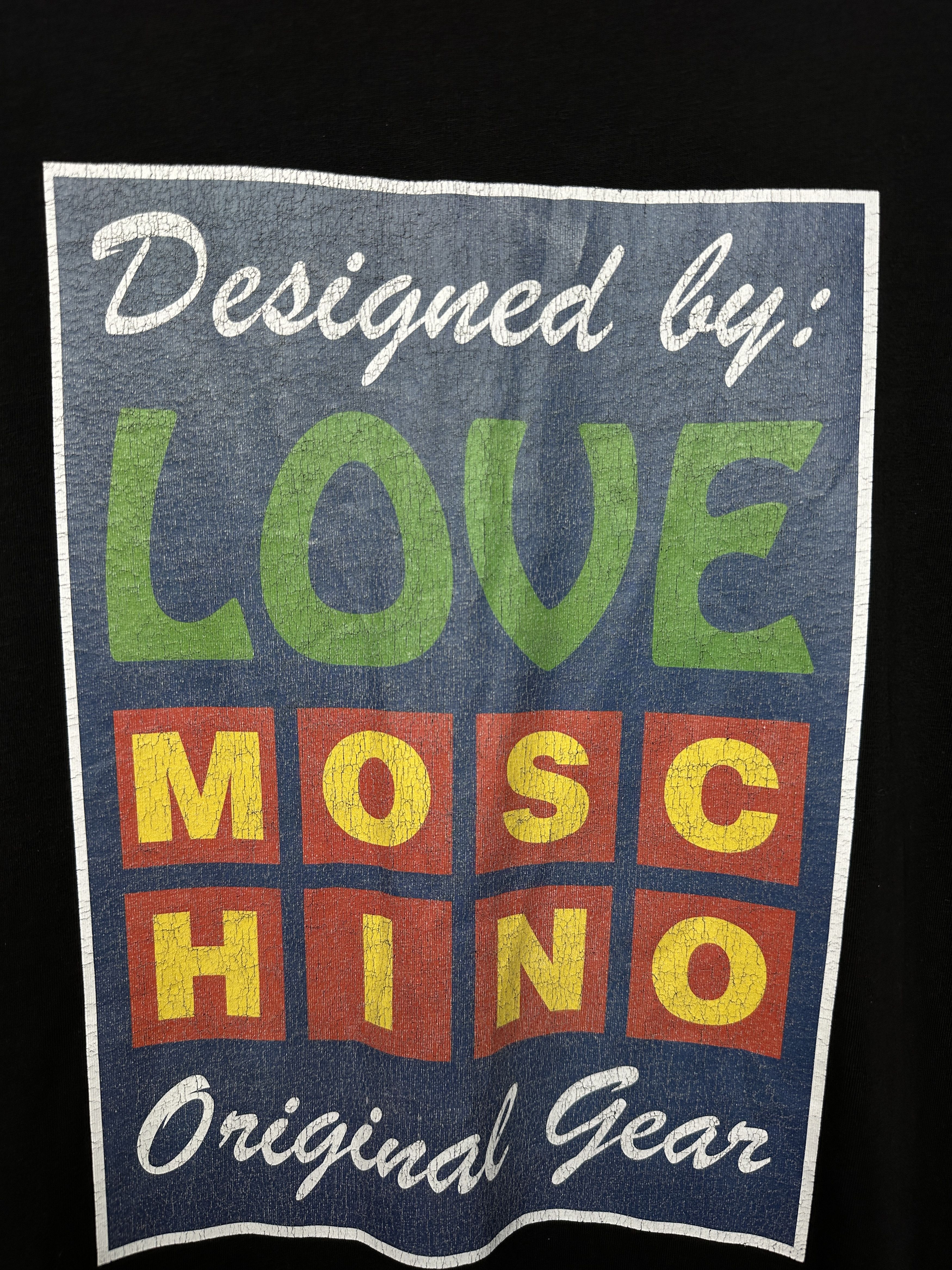 Moschino Love Moschino Mens T-Shirt Tee Size US L / EU 52-54 / 3 - 3 Thumbnail