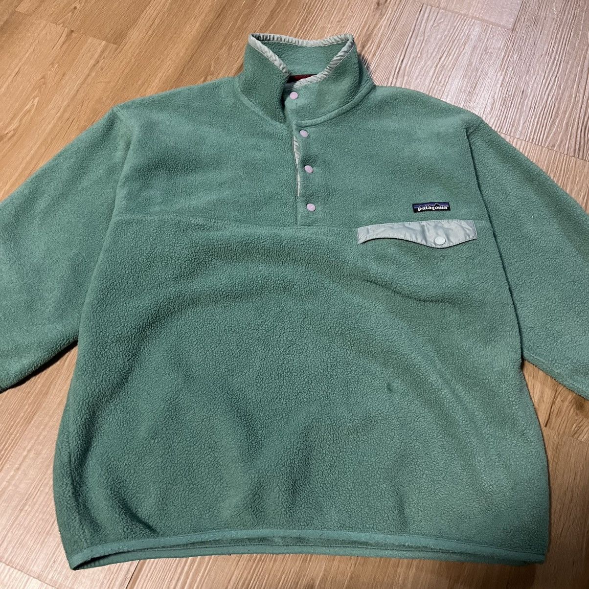 Patagonia Patagonia Snap T Fleece - Mint Green Size US M / EU 48-50 / 2 - 3 Thumbnail