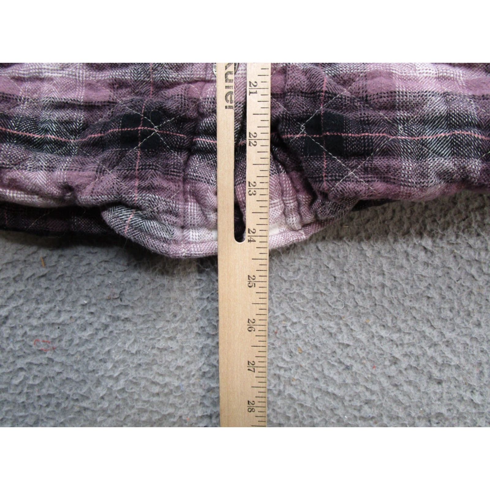 Dickies Dickies Shirt Women Hooded Flannel Plaid Shacket Snap Size L Quilted Multicolor Cotton Jacket Size L / US 10 / IT 46 - 6 Thumbnail