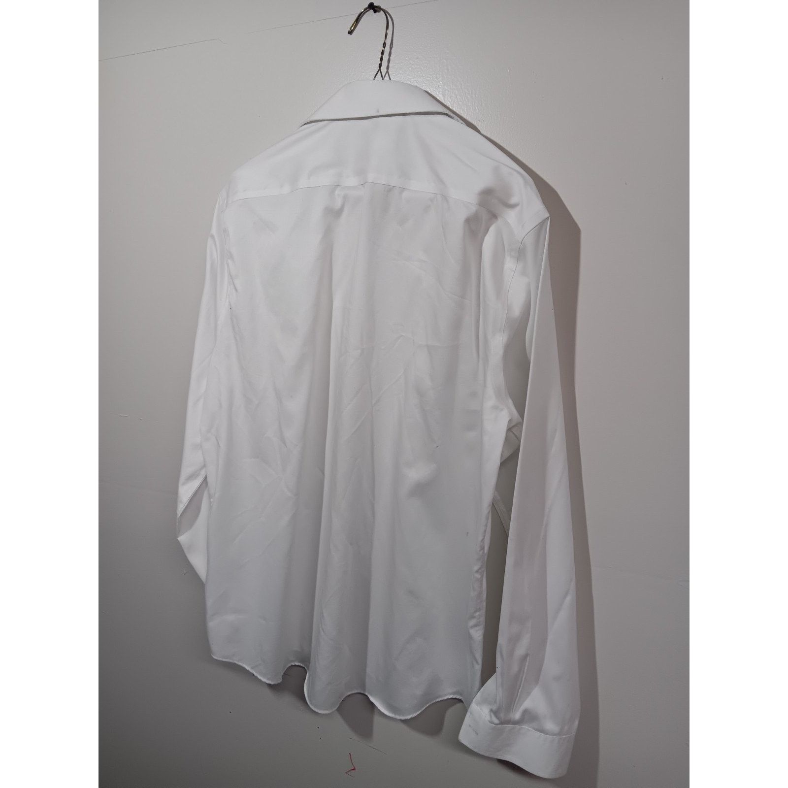 Michael Kors Michael Kors Men’s White Dress Shirt Size 16 24/25 Slim Fit Size US L / EU 52-54 / 3 - 2 Thumbnail