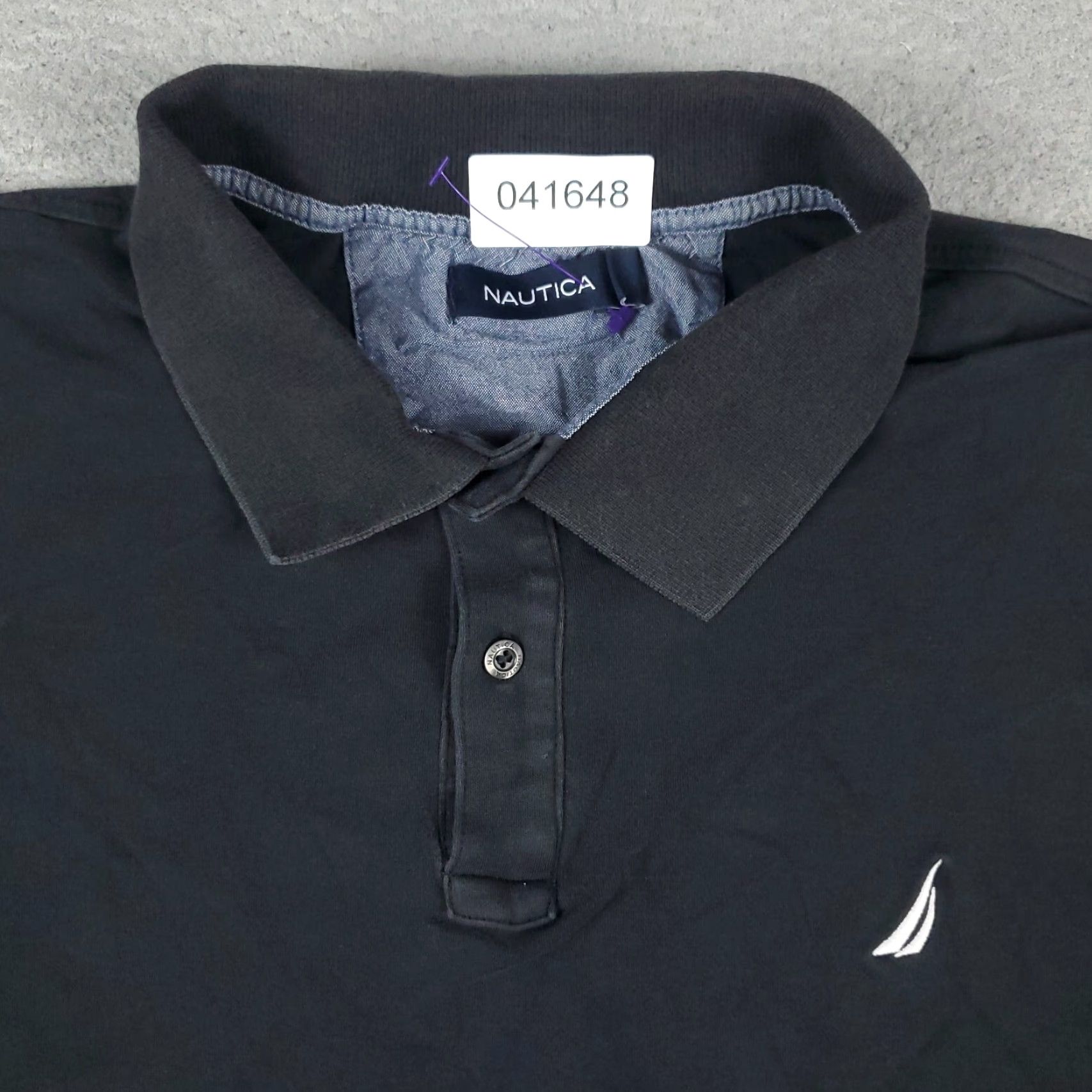 Nautica Nautica Polo Shirt Black Mens Medium Casual Short Sleeve Activewear Size US M / EU 48-50 / 2 - 2 Thumbnail