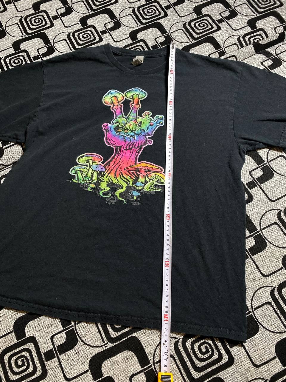 Affliction × Japanese Brand Y2K Affliction Style All Over Print T Shirt Tee Tapout Japan Size US XL / EU 56 / 4 - 5 Thumbnail