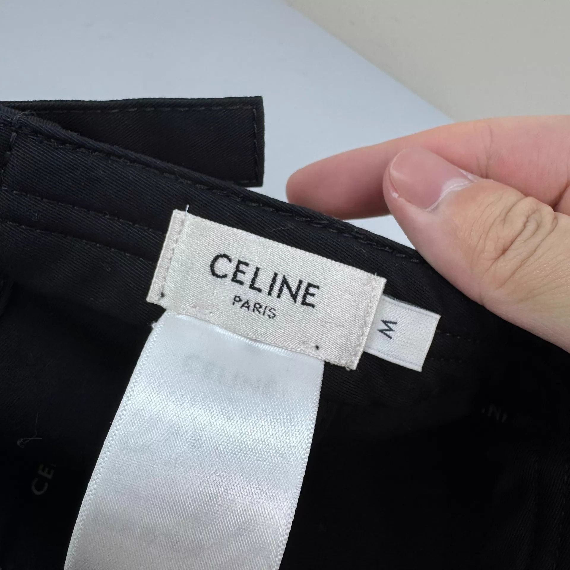 Celine Celine Triomphe Embroidered Baseball Cap M New Size ONE SIZE - 6 Thumbnail