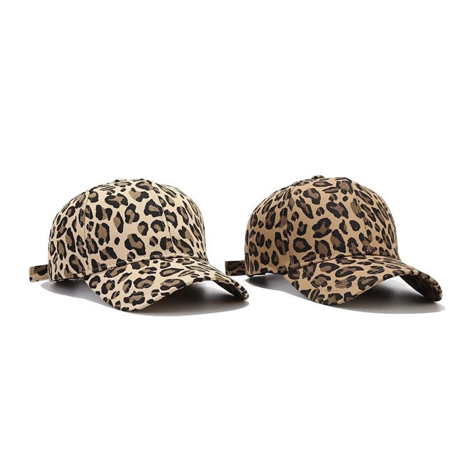 Other Leopard-Print Curved-Brim Baseball Cap Size ONE SIZE - 5 Thumbnail
