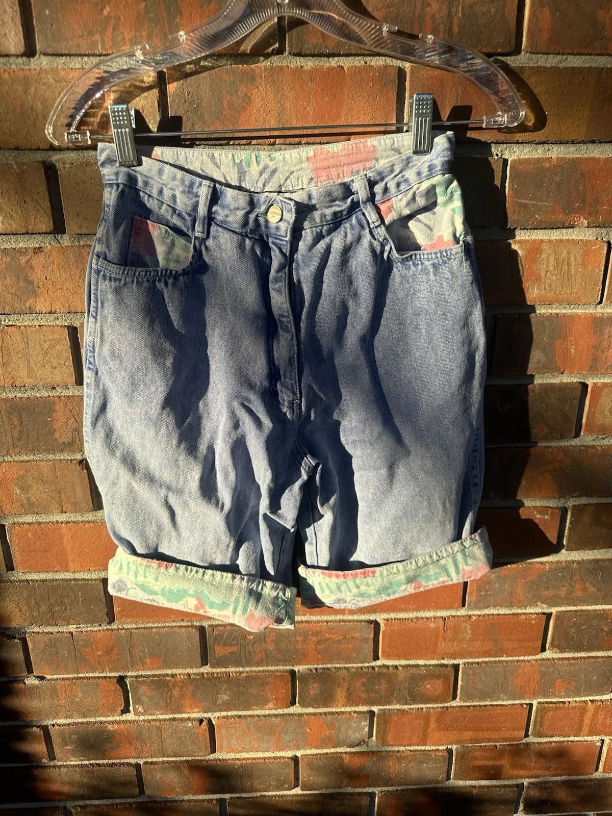 Other Vintage 90s Shorts Size 5 High Waisted Size 30" / US 8 / IT 44 - 1 Thumbnail