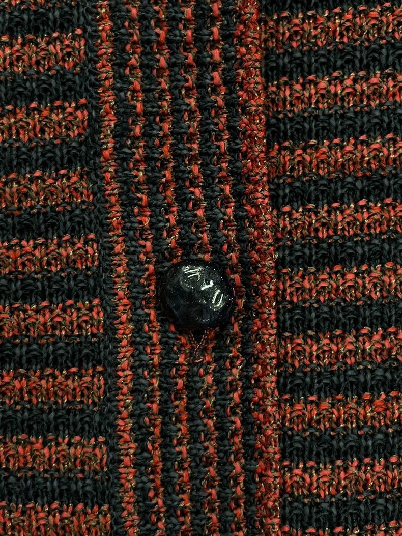 Chanel Chanel Red and black striped double-breasted black button Size XS / US 0-2 / IT 36-38 - 3 Thumbnail