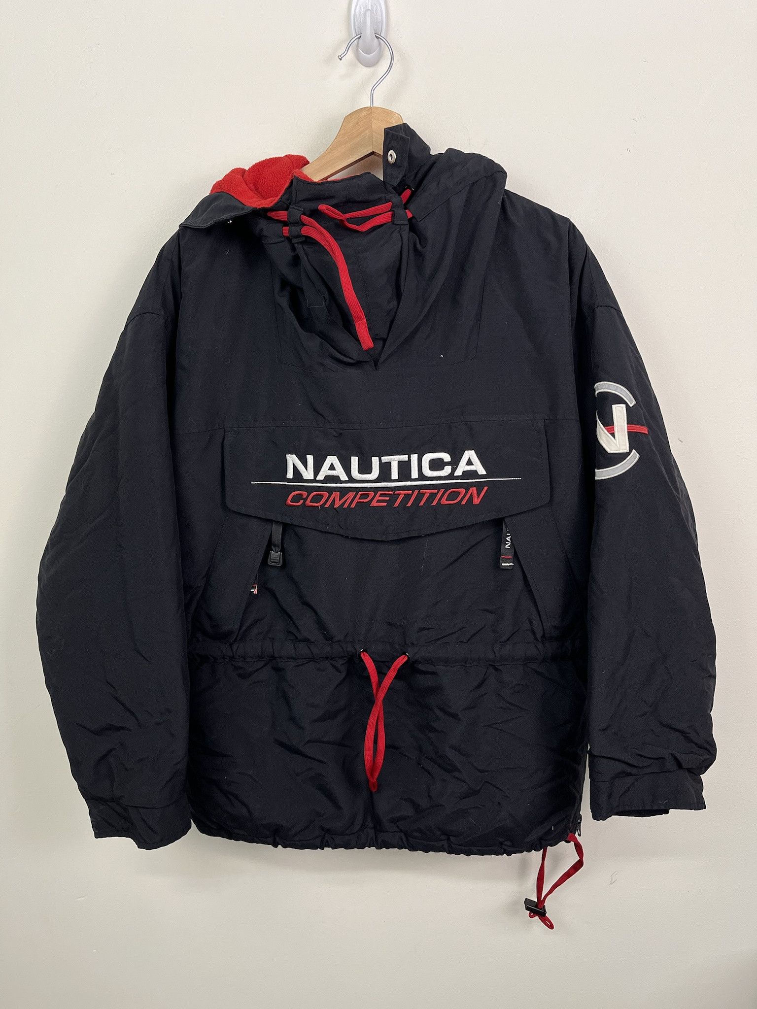 Vintage Vintage Nautica 1990s Nautica Competition Fleece LIned