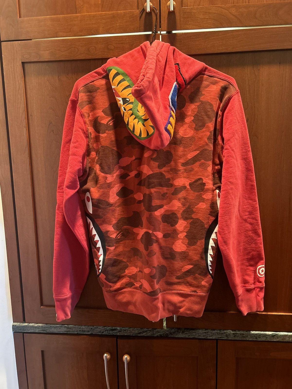 Bape Bape Side Zip Shark hoodie Size US L / EU 52-54 / 3 - 5 Thumbnail