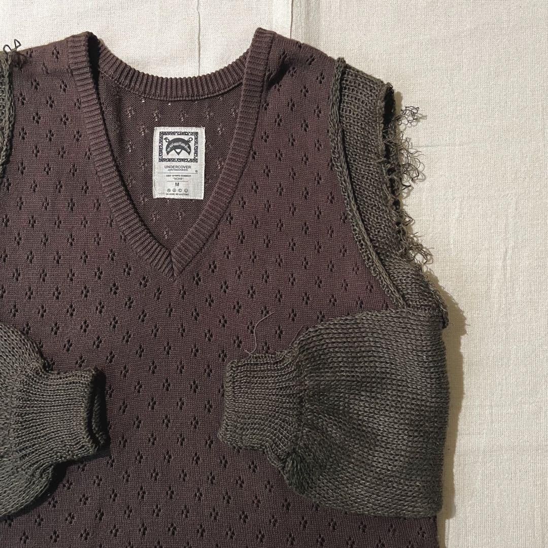 Undercover UNDERCOVER 2003ss scab knit Size US M / EU 48-50 / 2 - 2 Thumbnail