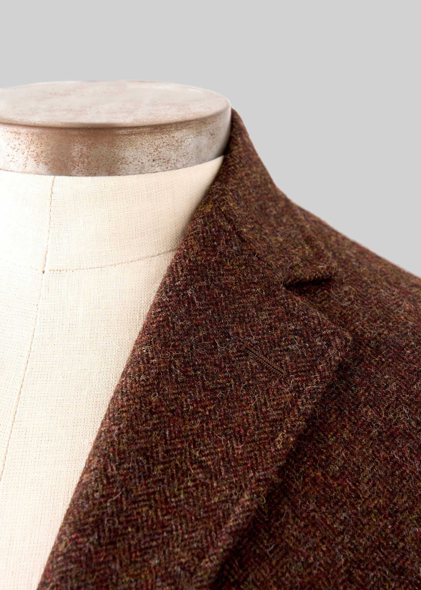 American Trench American Trench Herringbone Tweed Blazer Size 46R - 9 Thumbnail