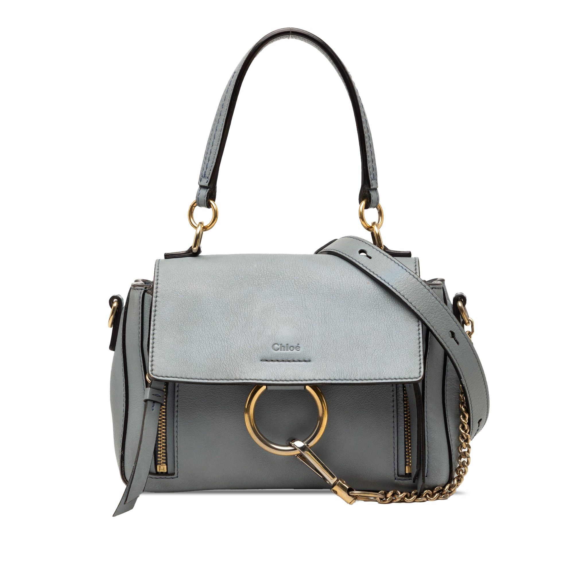 Chloe Mini Leather Faye Day Satchel Size ONE SIZE - 1 Thumbnail