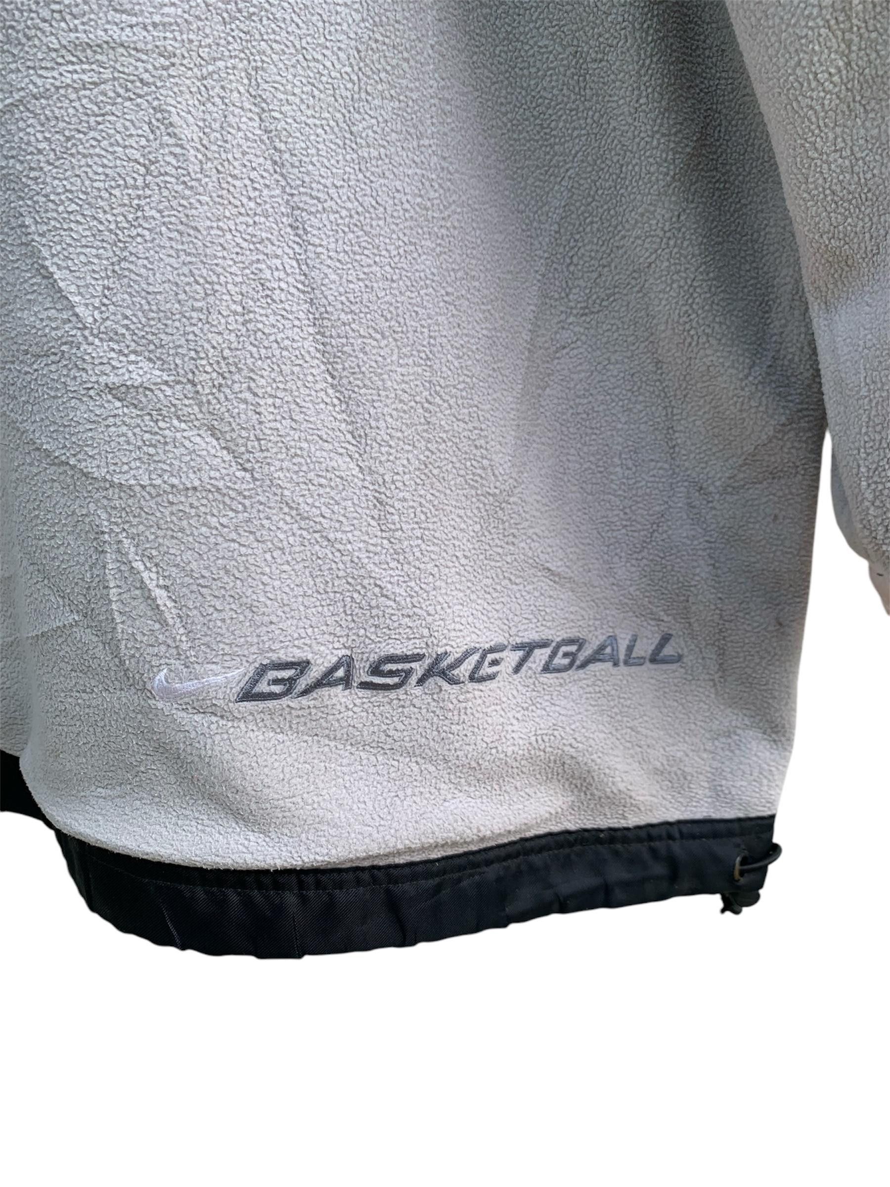NBA × Nike Vintage Nike Basketball Riversible Fleece Jacket Size US XXL / EU 58 / 5 - 8 Thumbnail