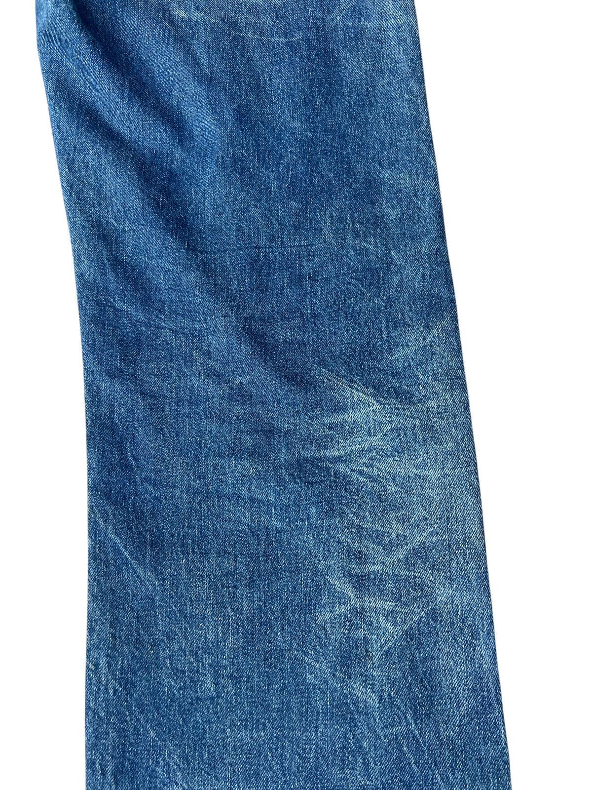 Levi's Vintage Clothing Trashed 90s LVC Levi’s 501 XX Big E Mud Denim Selvedge Jeans Size US 32 / EU 48 - 21 Thumbnail