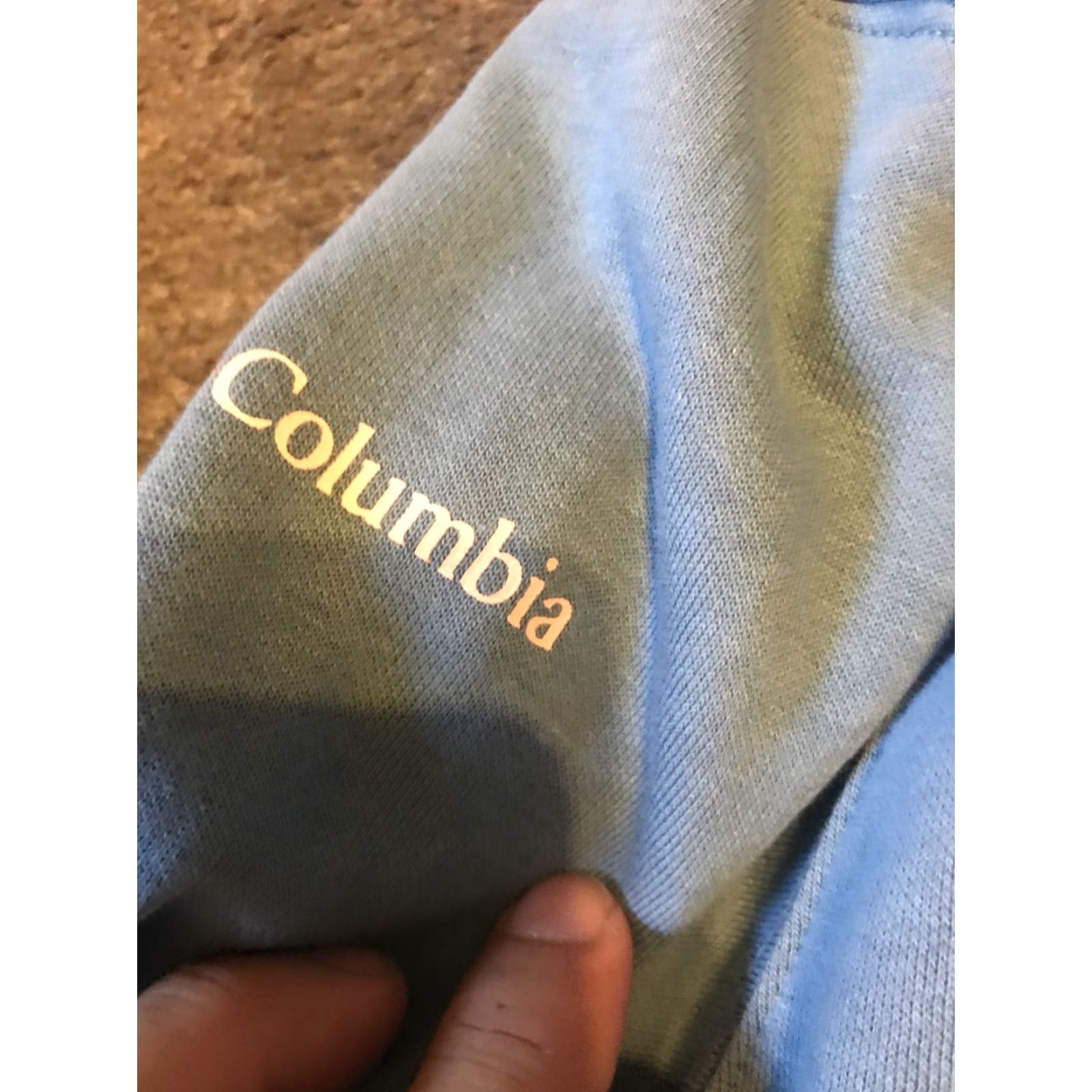 Vintage Columbia Hoodie Mens 2XL Blue California Sunset Ocean Graphic Print Sweatshirt Pullover Crew Neck Drawstring Fleece Cotton Blend Logo Gift? Size US XXL / EU 58 / 5 - 5 Thumbnail