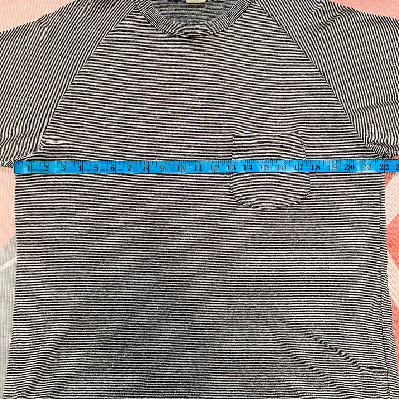 OMNIGOD Rare Omnigod Japan Stripe Single Pocket Tees Size US L / EU 52-54 / 3 - 8 Thumbnail