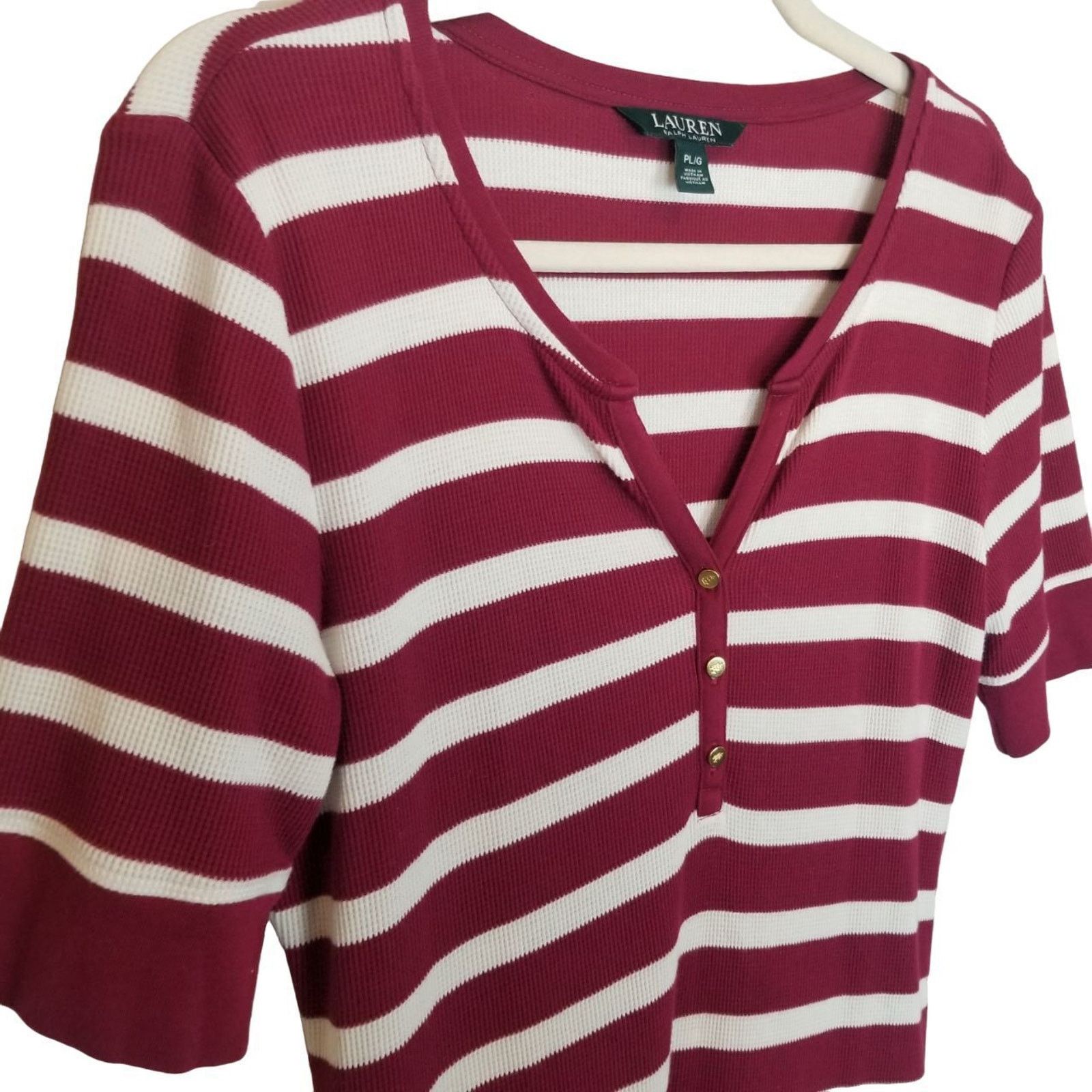 Lauren Ralph Lauren Lauren Ralph Lauren Womens Striped Maxi Dress Size PL Preppy Size L / US 10 / IT 46 - 4 Thumbnail