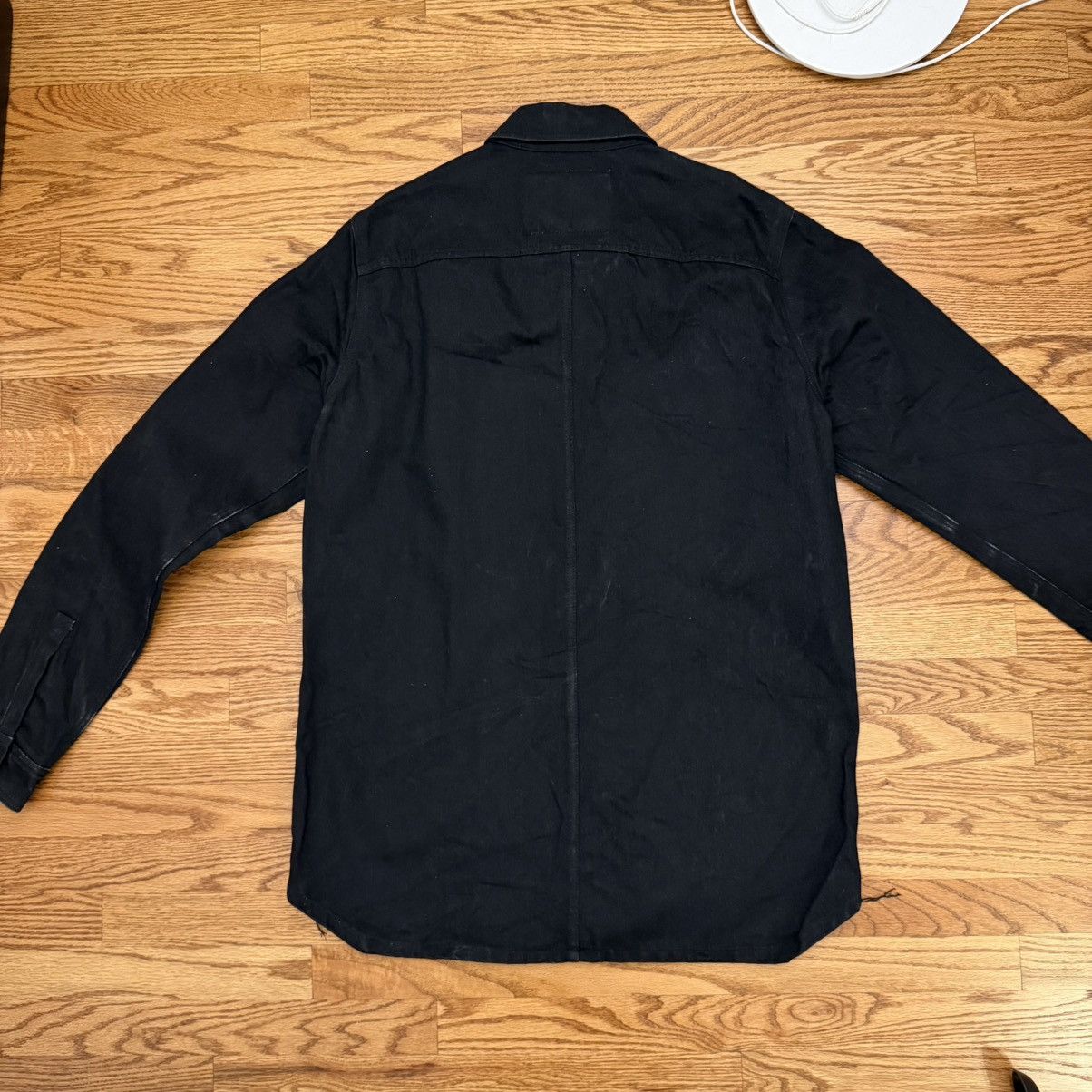 Rick Owens Drkshdw Japanese Denim Overshirt Size US L / EU 52-54 / 3 - 3 Thumbnail
