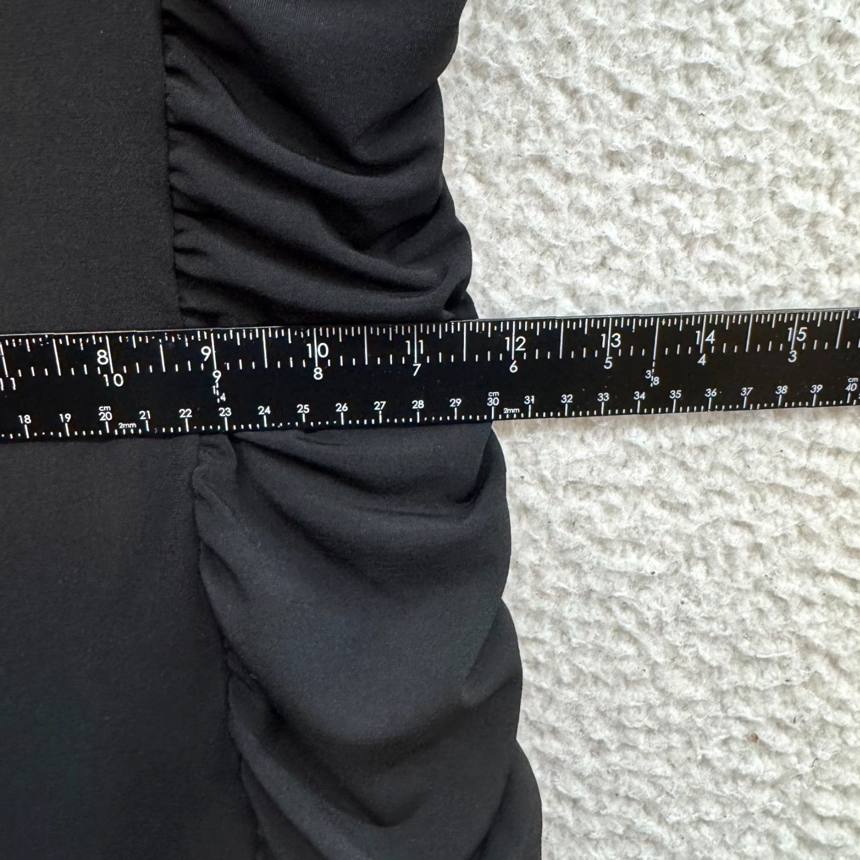 Vintage VINTAGE Y2K Black Mini Dress S Bodycon McBling Bimbo Size S / US 4 / IT 40 - 7 Thumbnail