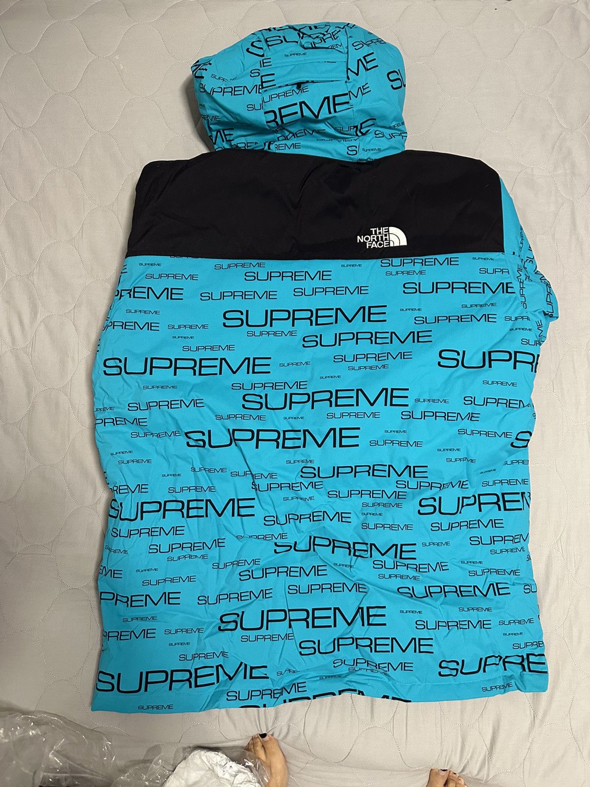 Supreme × The North Face Supreme TNF Coldworks 700-fill Down Parka Blue Size US XL / EU 56 / 4 - 9 Thumbnail