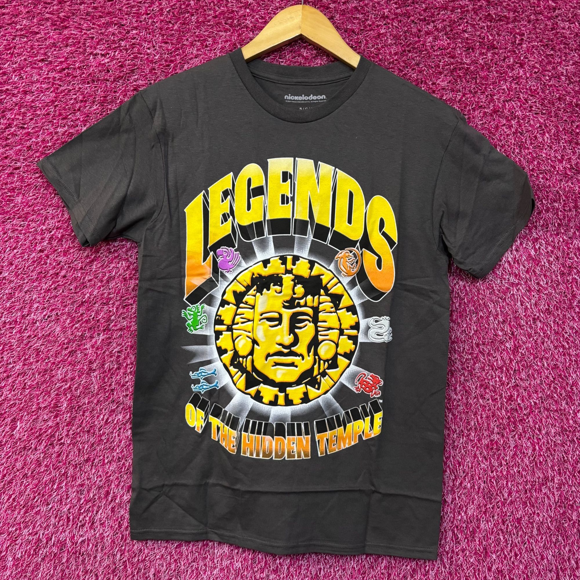 Nickelodeon Nickelodeon Legends Of The Hidden Temple Gray T-Shirt Small Size US S / EU 44-46 / 1 - 1 Thumbnail