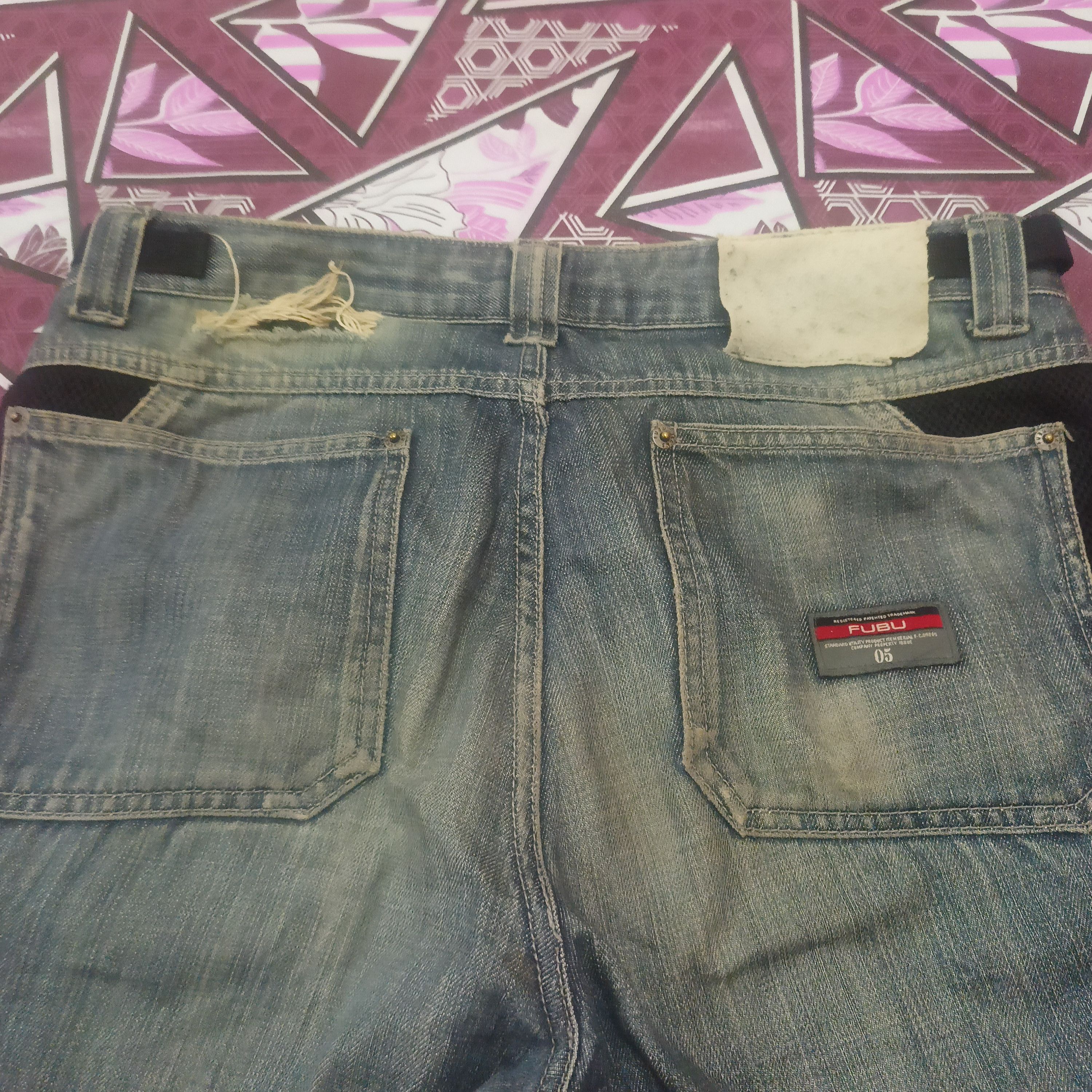 Fubu × Japanese Brand Fubu jeans collection style distressed denim Size US 31 - 16 Thumbnail