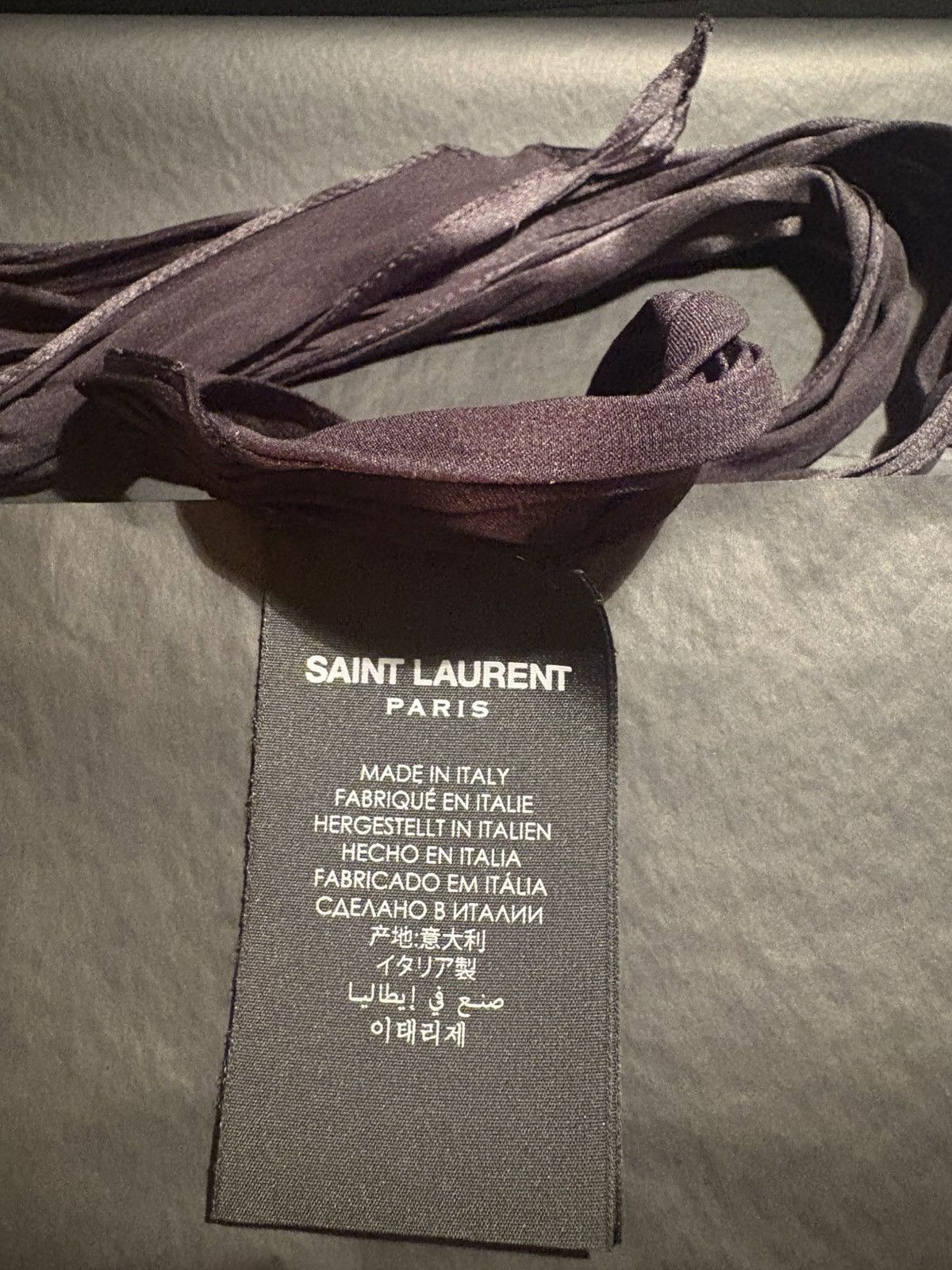 Yves Saint Laurent Tie from Yves Saint Laurent Size ONE SIZE - 3 Thumbnail