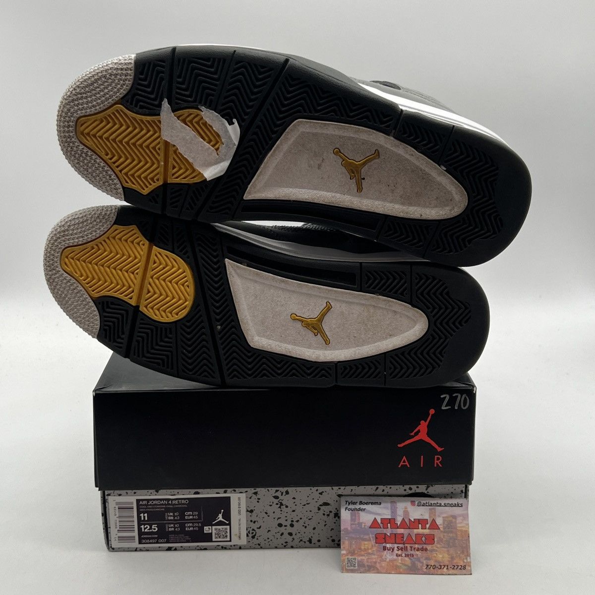 Jordan Brand Air Jordan 4 cool grey Size US 11 / EU 44 - 7 Thumbnail