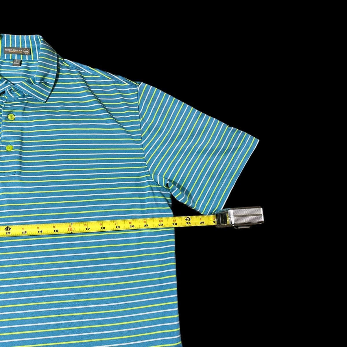 Peter Millar Peter Millar Southern Comfort Polo Shirt Size Large Size US L / EU 52-54 / 3 - 3 Thumbnail