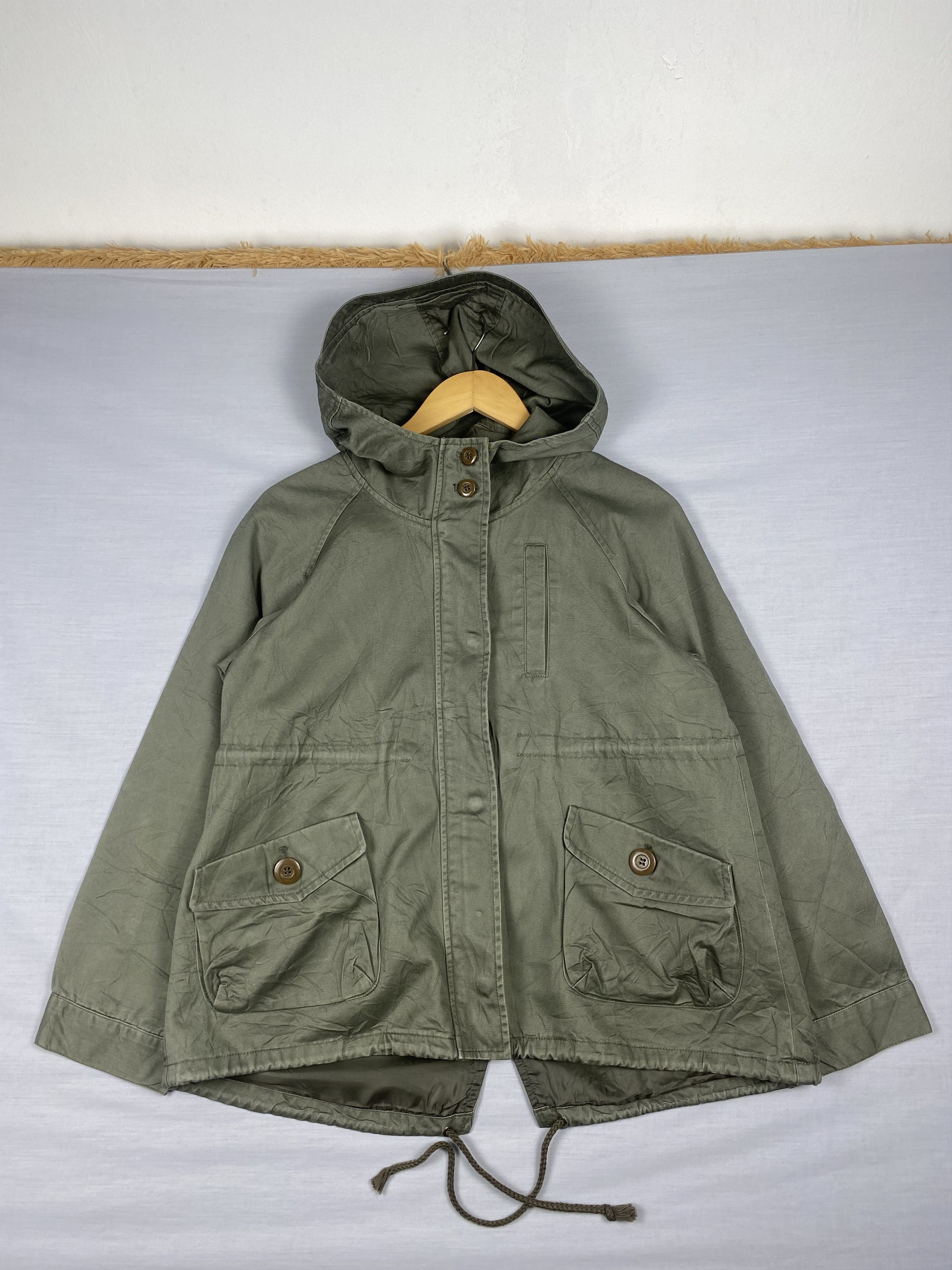 Japanese Brand Vintage Cinema Club Hoodie Zip Up Plain Canvas Jacket Size US M / EU 48-50 / 2 - 1 Thumbnail