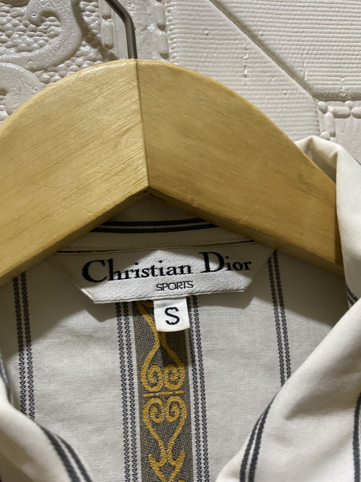 Christian Dior Monsieur Vtg Christian Dior Sports Shirts Size S / US 4 / IT 40 - 4 Thumbnail