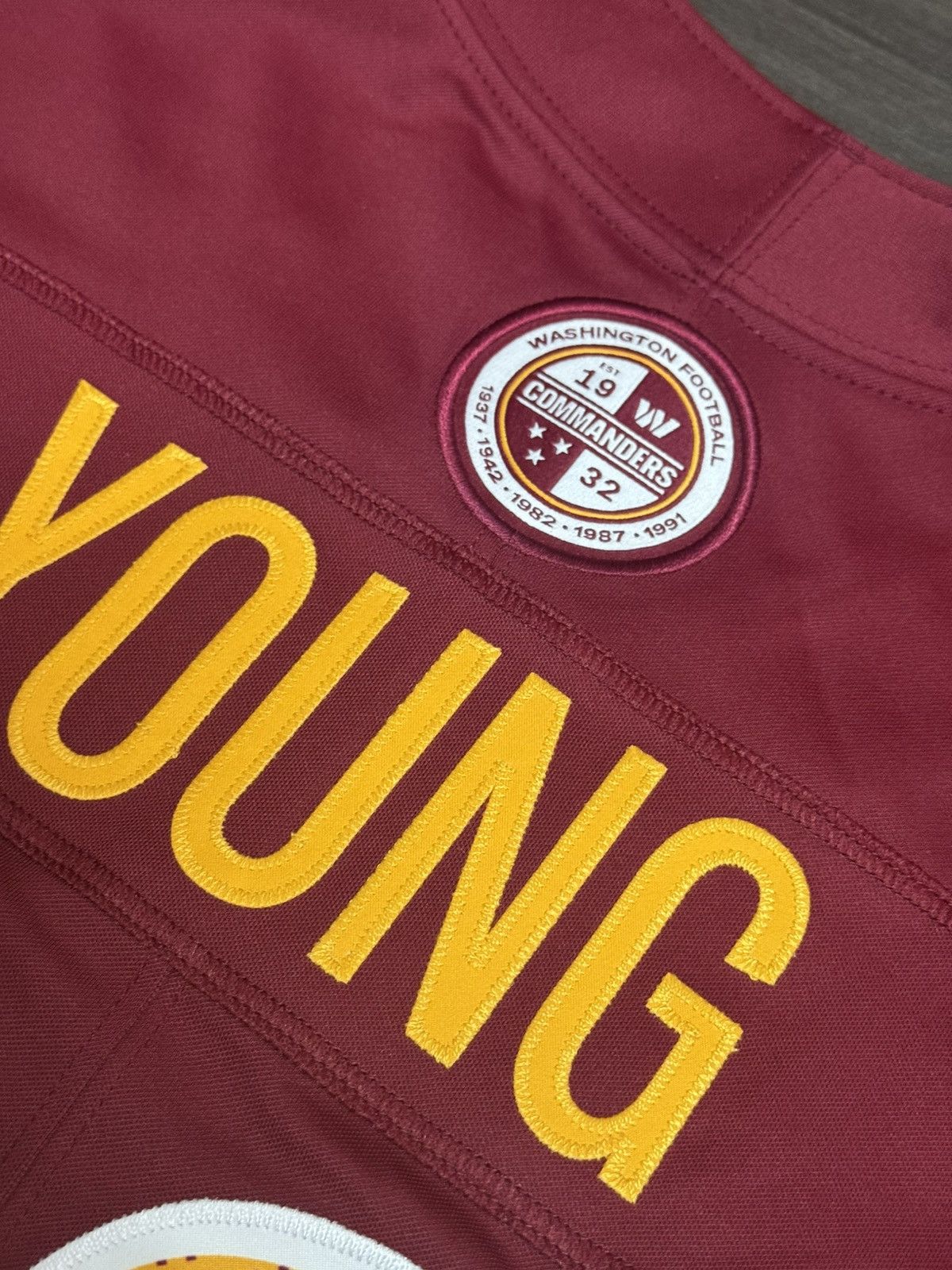 Nike Chase Young Washington Commanders Nike Vapor Limited Jersey Size US XL / EU 56 / 4 - 10 Thumbnail