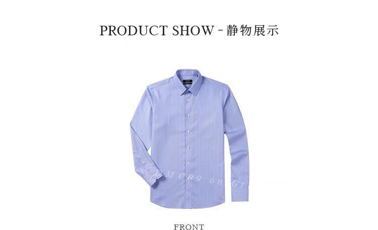Other MAYOR ALBINI High-Count Cotton Herringbone Non-Iron Long-Sleeve Shirt Size US S / EU 44-46 / 1 - 1 Thumbnail