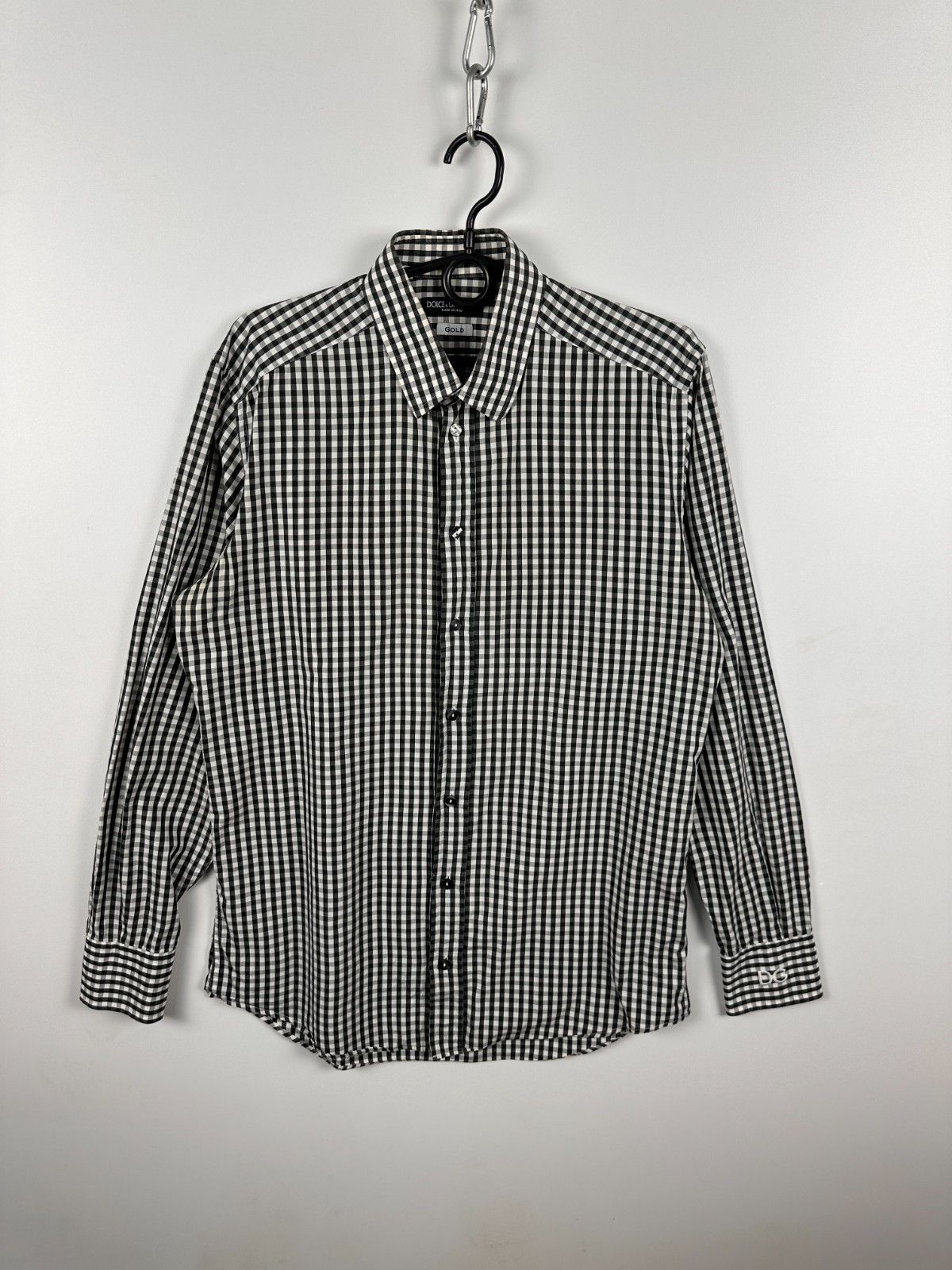 Dolce & Gabbana Dolce & Gabbana Check Shirt Long Sleeve Button Down Size 40 Size US M / EU 48-50 / 2 - 1 Thumbnail