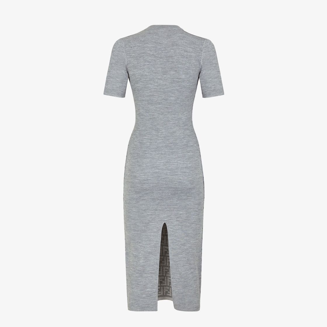 Fendi o1s1wg110925 Dress in Grey Size S / US 4 / IT 40 - 2 Thumbnail
