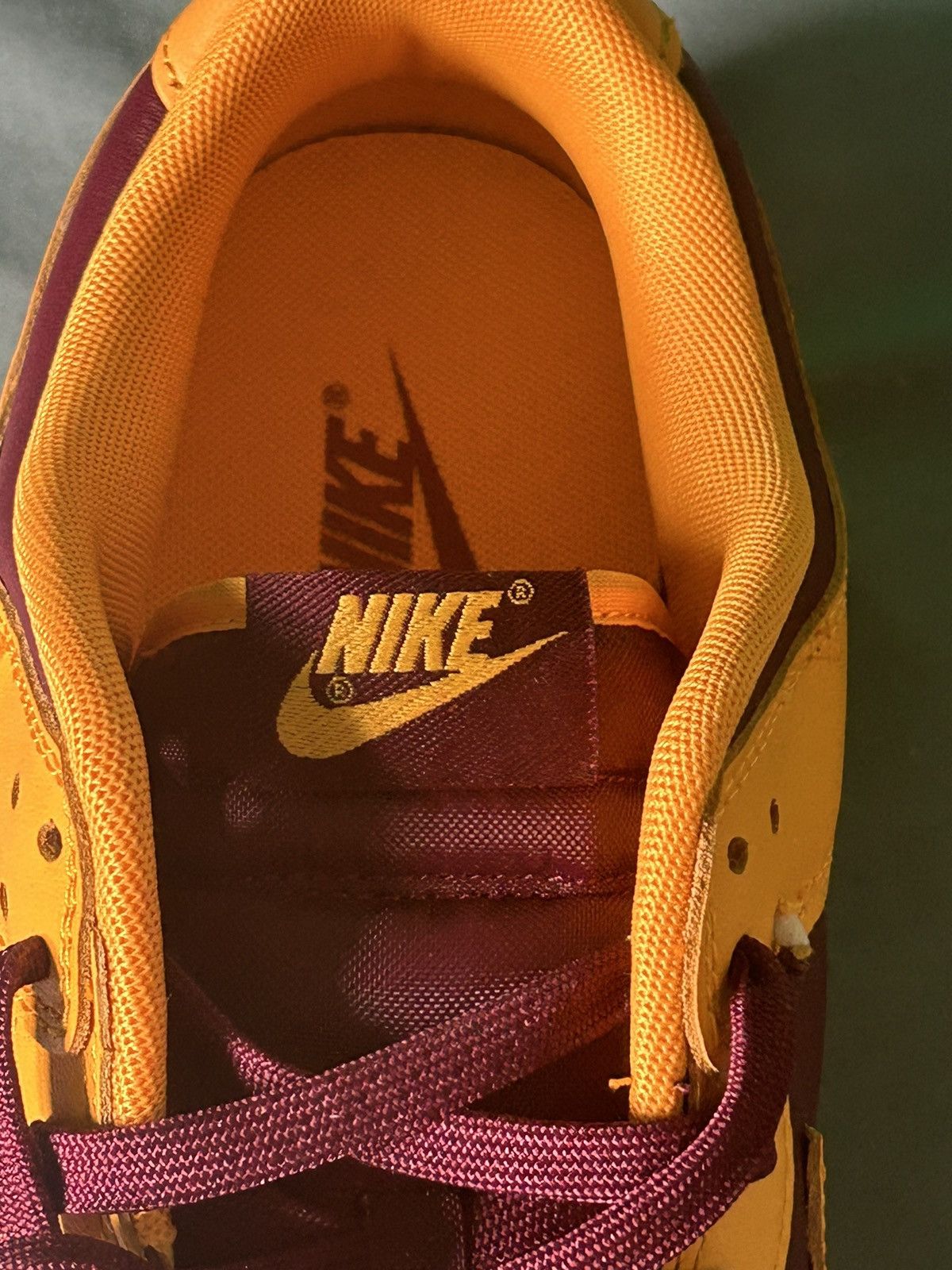 Nike Nike Dunk Low Arizona State 2022 Size US 12 / EU 45 - 8 Thumbnail
