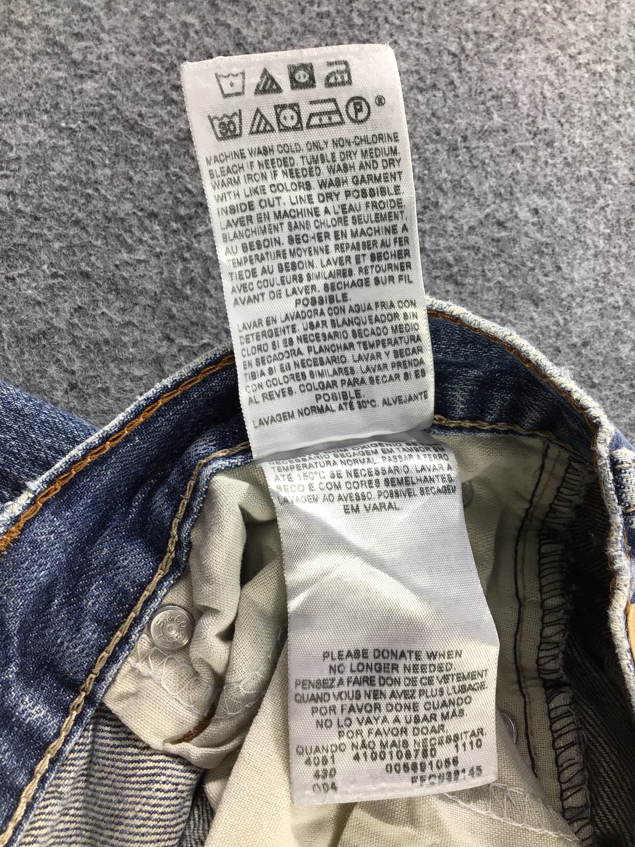 Levi's × Vintage Vintage Levis 569 Jeans-JM207 Size US 39 - 11 Thumbnail